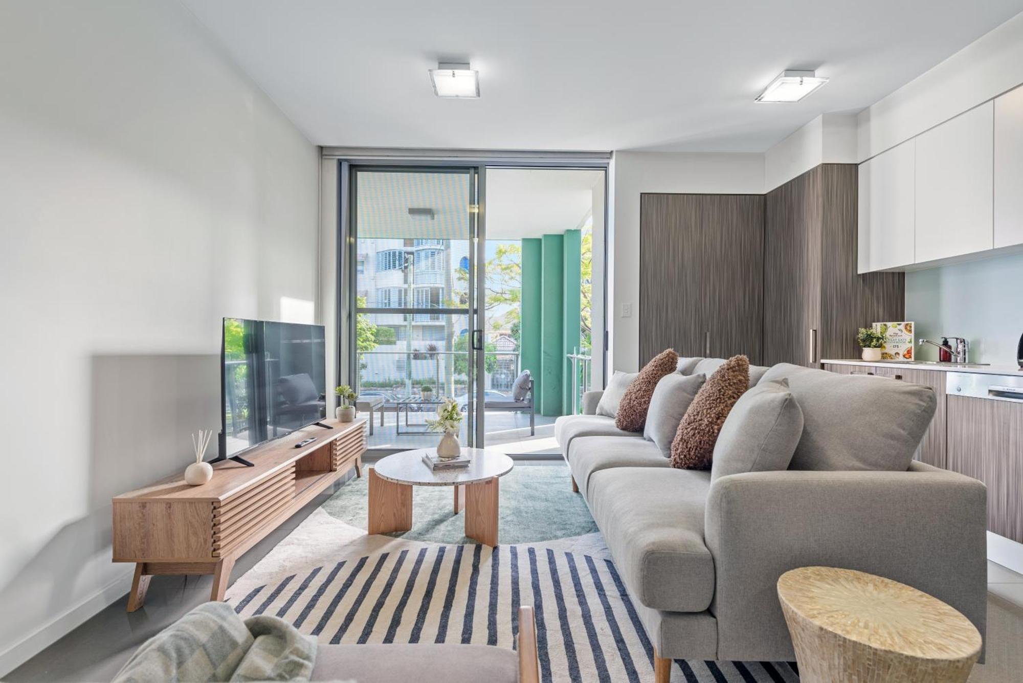 Cirque Boutique Apartments Брисбен Экстерьер фото